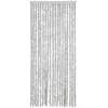 Užuolaida nuo musių, pilkos spalvos, 56x200cm, šenilis