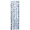 Užuolaida nuo vabzdžių, sidabrinės spalvos, 118x220cm, šenilis