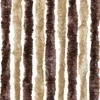 Užuolaida nuo vabzdžių, smėlio ir ruda, 56x200cm šenilis
