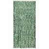 Užuolaida nuo vabzdžių, žalia ir balta, 100x220cm, šenilis