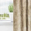 Aksominio tipo užuolaidos 2 pcs Kreminė 260 x 140 cm Aksomas