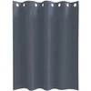 Užuolaidos su žiedais, blokuojančios šviesą 2 pcs Antracitas