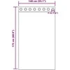 Užuolaidos su žiedais, blokuojančios šviesą 2 pcs Antracitas