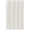 Voile Užuolaida 2 pcs Kreminė 175 x 140 cm Poliesteris