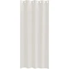 Voile Užuolaida 2 pcs Kreminė 245 x 140 cm Poliesteris