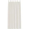 Voile Užuolaida 2 pcs Kreminė 260 x 140 cm Poliesteris