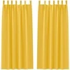 Užuolaidos su žiedais, blokuojančios šviesą 2 pcs