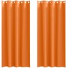 Užuolaidos su žiedais, blokuojančios šviesą 2 pcs