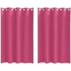 Užuolaidos su žiedais, blokuojančios šviesą 2 pcs