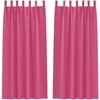 Užuolaidos su žiedais, blokuojančios šviesą 2 pcs