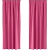 Užuolaidos su žiedais, blokuojančios šviesą 2 pcs