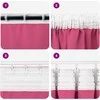 Užuolaidos su žiedais, blokuojančios šviesą 2 pcs