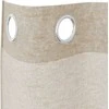 Voile Užuolaida 2 pcs Smėlio 245 x 140 cm Poliesteris