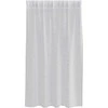 Voile Užuolaida 2 pcs Šviesiai pilka 140 x 140 cm Poliesteris