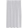 Voile Užuolaida 2 pcs Šviesiai pilka 140 x 140 cm Poliesteris