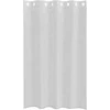 Voile Užuolaida 2 pcs Šviesiai pilka 175 x 140 cm Poliesteris
