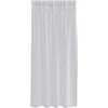Voile Užuolaida 2 pcs Šviesiai pilka 175 x 140 cm Poliesteris