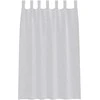 Voile Užuolaida 2 pcs Šviesiai pilka 175 x 140 cm Poliesteris