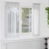 Voile Užuolaida 2 pcs Šviesiai pilka 175 x 140 cm Poliesteris