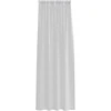Voile Užuolaida 2 pcs Šviesiai pilka 260 x 140 cm Poliesteris