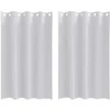 Užuolaidos su žiedais, blokuojančios šviesą 2 pcs