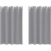 Užuolaidos su žiedais, blokuojančios šviesą 2 pcs