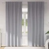 Užuolaidos su žiedais, blokuojančios šviesą 2 pcs