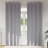 Užuolaidos su žiedais, blokuojančios šviesą 2 pcs