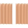 Užuolaidos su žiedais, blokuojančios šviesą 2 pcs