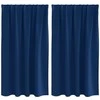 Užuolaidos su žiedais, blokuojančios šviesą 2 pcs