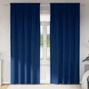 Užuolaidos su žiedais, blokuojančios šviesą 2 pcs