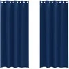 Užuolaidos su žiedais, blokuojančios šviesą 2 pcs