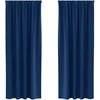 Užuolaidos su žiedais, blokuojančios šviesą 2 pcs