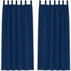Užuolaidos su žiedais, blokuojančios šviesą 2 pcs
