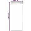 Voile Užuolaida 2 pcs Tamsiai pilka 245 x 140 cm Poliesteris