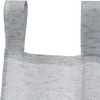 Voile Užuolaida 2 pcs Tamsiai pilka 260 x 140 cm Poliesteris