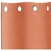 Užuolaidos su žiedais, blokuojančios šviesą 2 pcs Terakotos