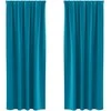 Užuolaidos su žiedais, blokuojančios šviesą 2 pcs Turkio