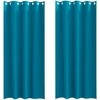 Užuolaidos su žiedais, blokuojančios šviesą 2 pcs Turkio