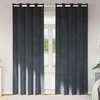 Užtemdymo užuolaidos 2 pcs Šviesiai pilka 140 x 260 cm Aksomas