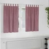 Užtemdymo užuolaidos 2 pcs Tamsiai rožinė 140 x 140 cm Aksomas
