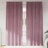 Užtemdymo užuolaidos 2 pcs Tamsiai rožinė 140 x 225 cm Aksomas