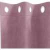 Užtemdymo užuolaidos 2 pcs Tamsiai rožinė 140 x 245 cm Aksomas
