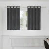 Užtemdymo užuolaidos 2 pcs Šviesiai pilka 140 x 140 cm Aksomas