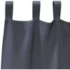 Užuolaidos su žiedais, blokuojančios šviesą 2 pcs Antracitas