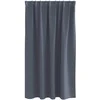 Užuolaidos su žiedais, blokuojančios šviesą 2 pcs Antracitas