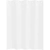 Voile Užuolaida 2 pcs Balta 140 x 140 cm Poliesteris