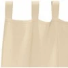 Užuolaidos su žiedais, blokuojančios šviesą 2 pcs Kreminė