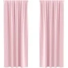 Užuolaidos su žiedais, blokuojančios šviesą 2 pcs