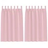 Užuolaidos su žiedais, blokuojančios šviesą 2 pcs